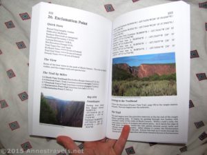 Interior 3 of A View Junkie's Guide to Dayhiking Colorado by Anne Whiting