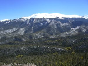 Pikes Peak from Raspberry Mountain, Pike National Forest, Colorado