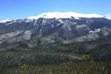 Awesome View of Pikes Peak from Raspberry Mountain