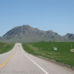 Approaching Bear Butte State Park, South Dakota