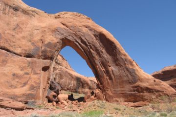 Broken Bow Arch Hidden Deep in an Escalante Canyon