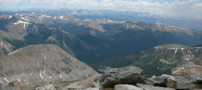 My First 14er – Grays Peak