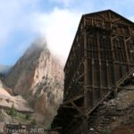 An old mine building near Creede, CO, on the historic Bachelor Loop