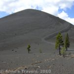 The cinder cone in Lassen National Park, California