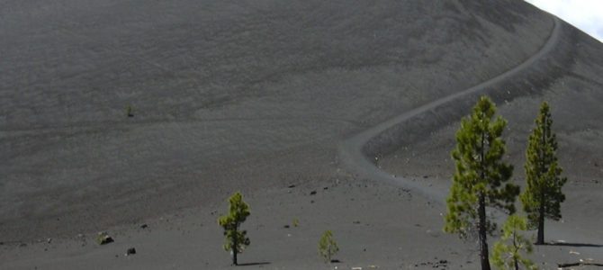 Walk into a Volcano at the Lassen Cinder Cone!