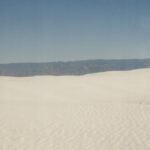 The sand really is white at White Sands National Monument, New Mexico