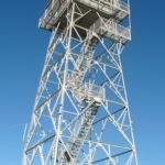 The fire tower on Warren Peak, Black Hills National Forest, Wyoming