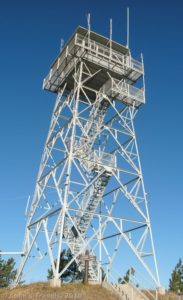 The fire tower on Warren Peak, Black Hills National Forest, Wyoming
