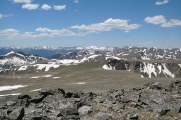 Awesome Views in Rocky Mountain from Flattop Mountain and Hallett Peak
