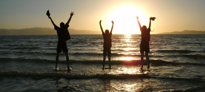 Sunset at the Great Salt Lake