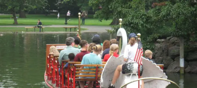 A Book Come True: the Boston Public Garden