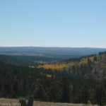 View from Cement Ridge in October, Black Hills National Forest, Wyoming