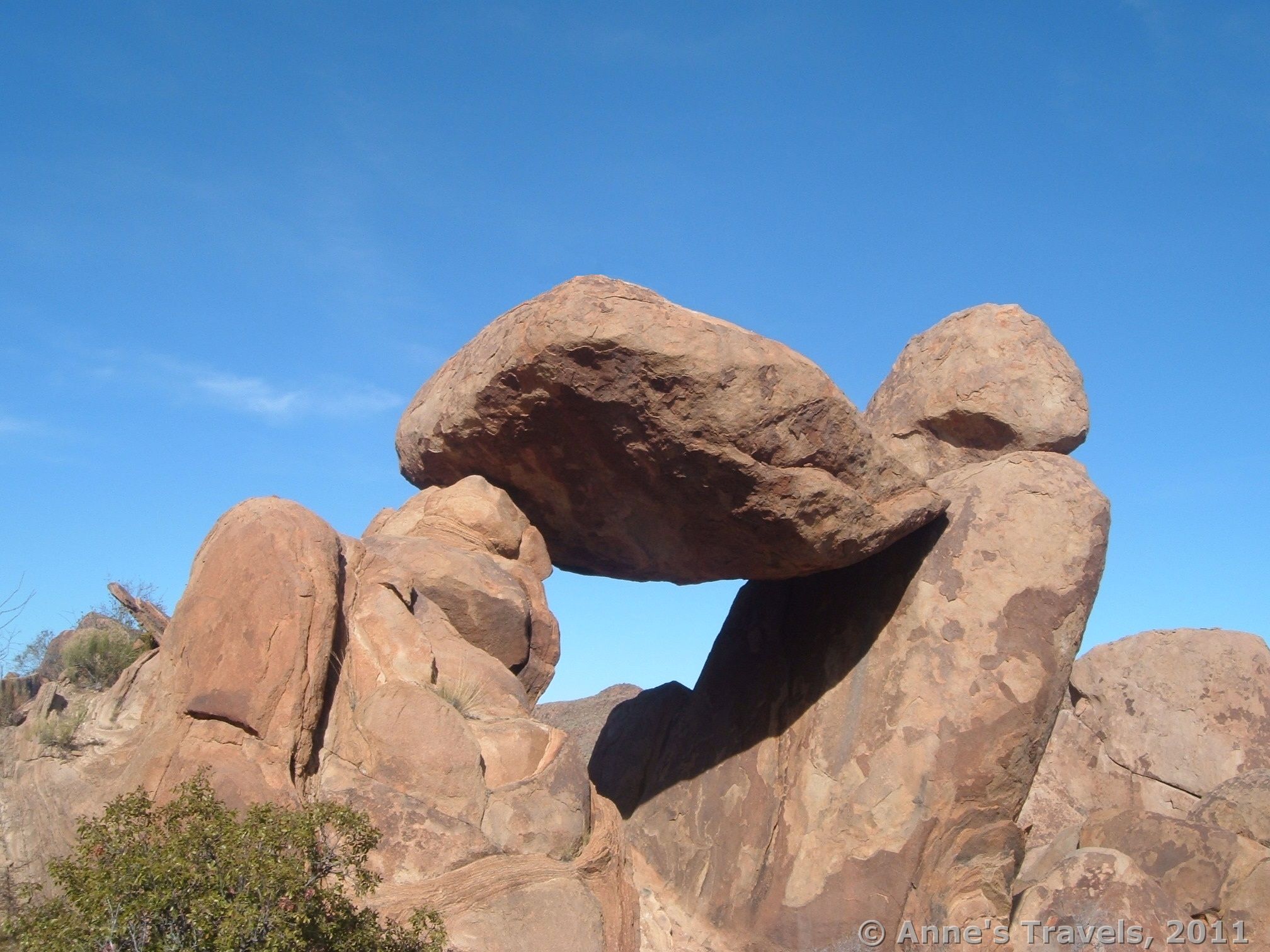 The Big Balanced Rock, Grapevine Hills Trail, Big Bend National Park, Texas