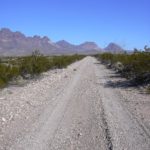 The River Road in Big Bend National Park, Texas