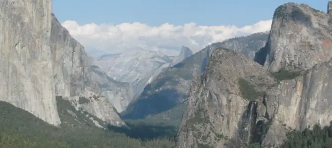 Best View in Yosemite: Artist Point