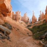 Hiking the Peek-a-Boo Trail at Bryce Canyon National Park, Utah