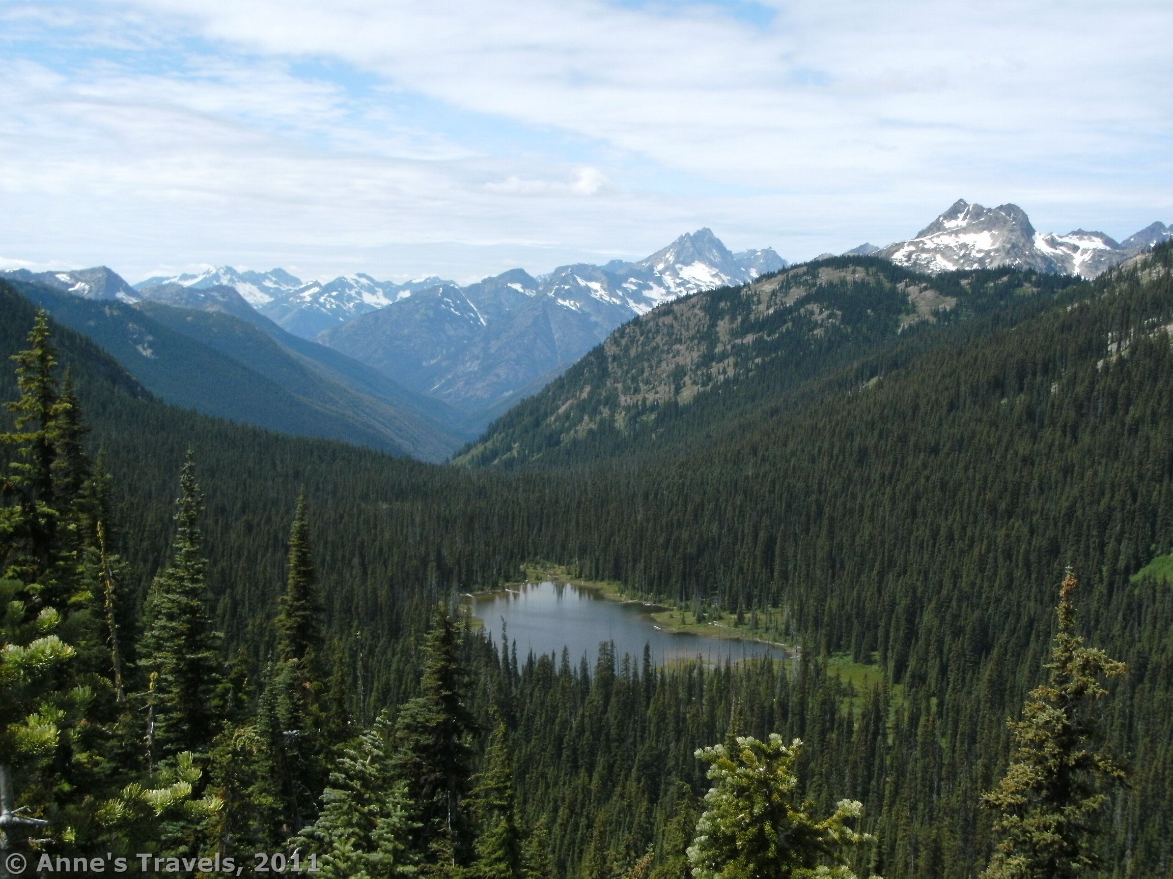 Views from Twisp Pass in North Cascades National Park, Washington