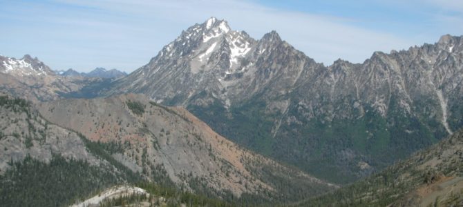 Bean Peak: Views of Mt. Rainier and Mt. Stewart