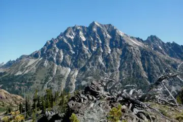 The Best View of Mt. Stewart in Longs Pass