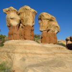 Rock Formations in Devil's Garden, Grand Staircase-Escalante National Monument, Utah