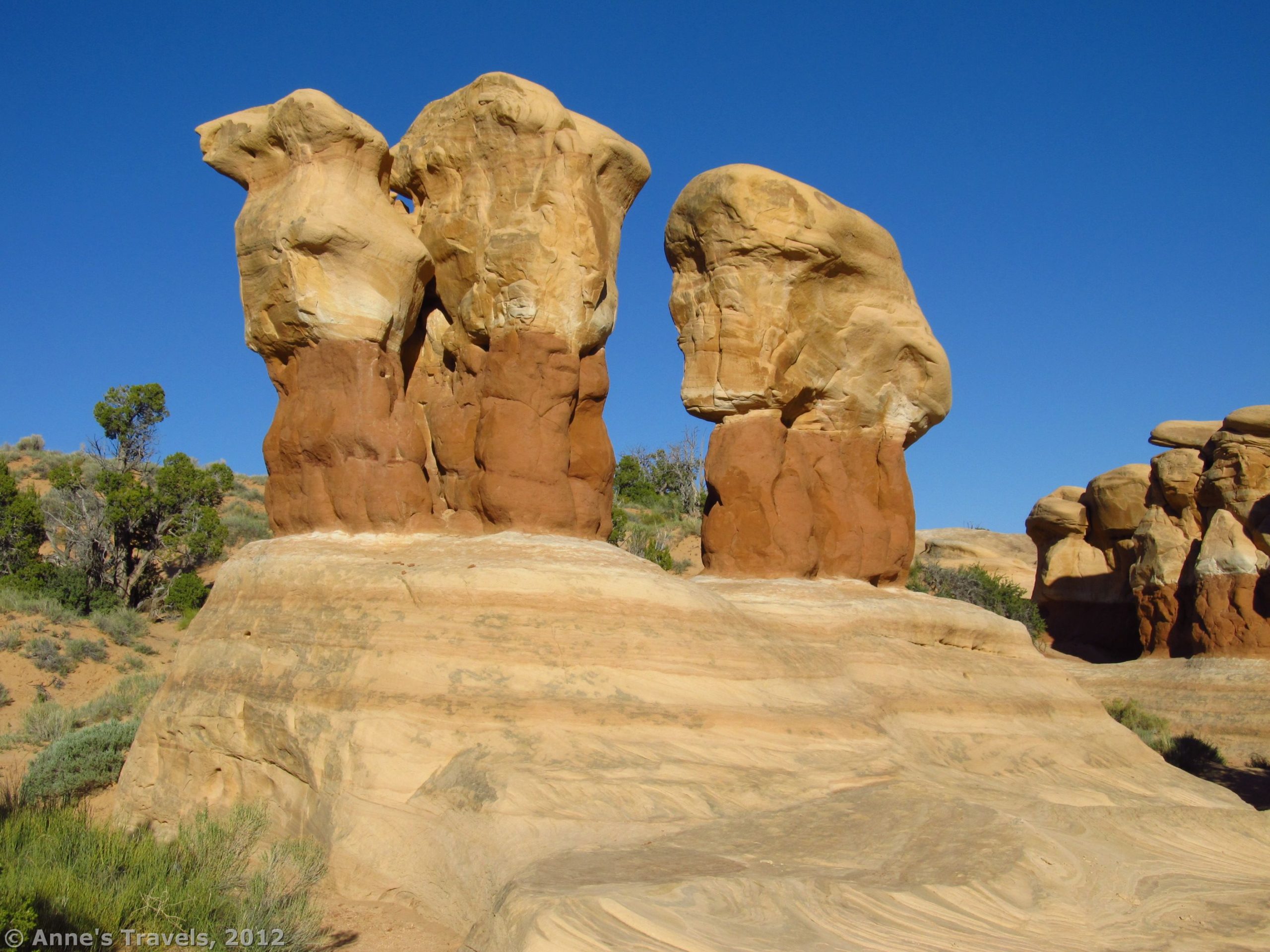 Rock Formations in Devil's Garden, Grand Staircase-Escalante National Monument, Utah