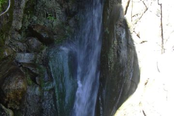 Maidenhair Falls in a Desert Canyon