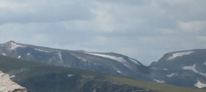 Beautiful Views atop Beartooth Pass