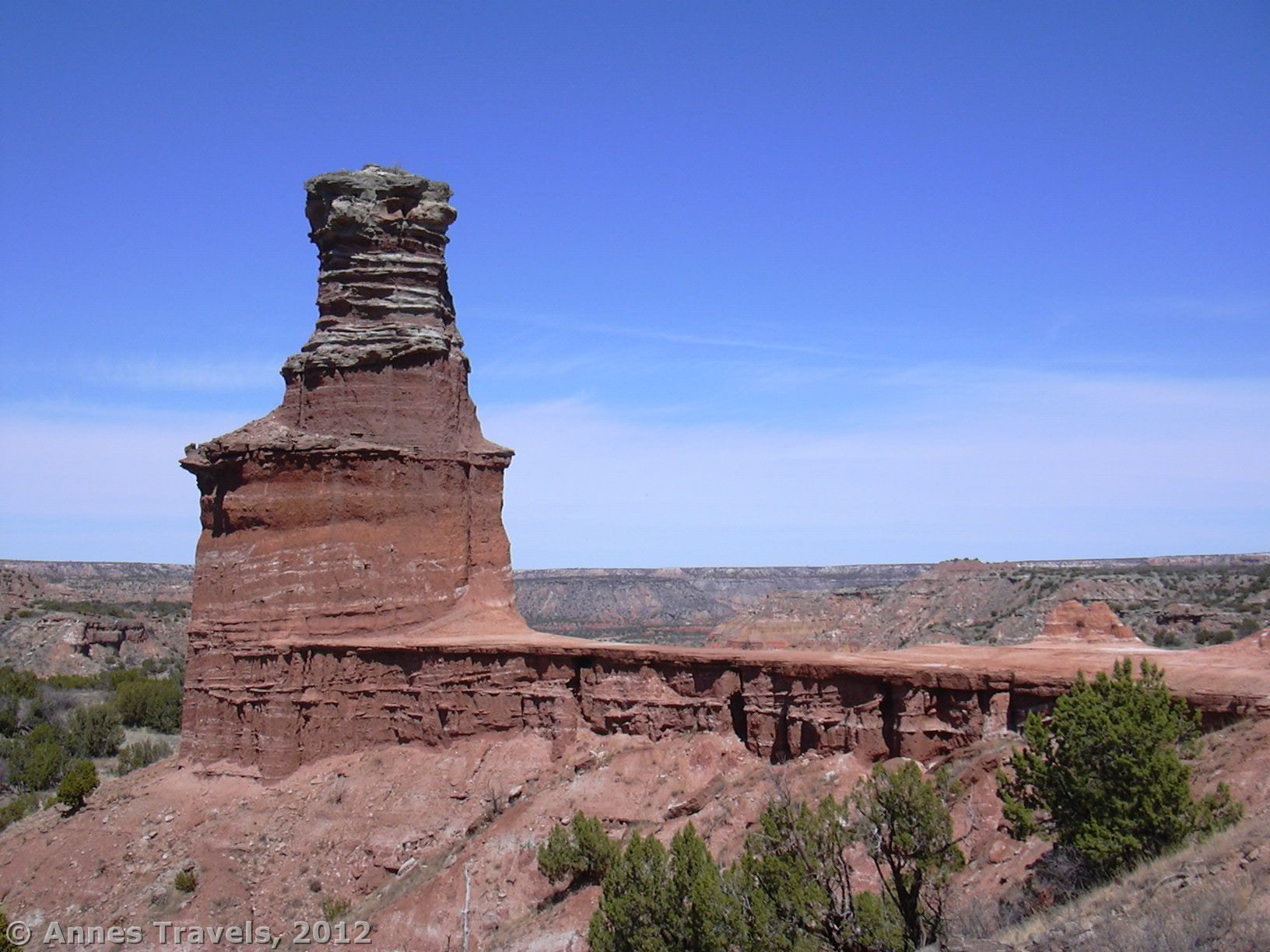 The Palo Duro Lighthouse, Palo Duro State Park, Texas