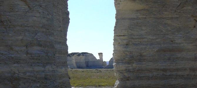 Break up a trip across Kansas at Monument Rocks!