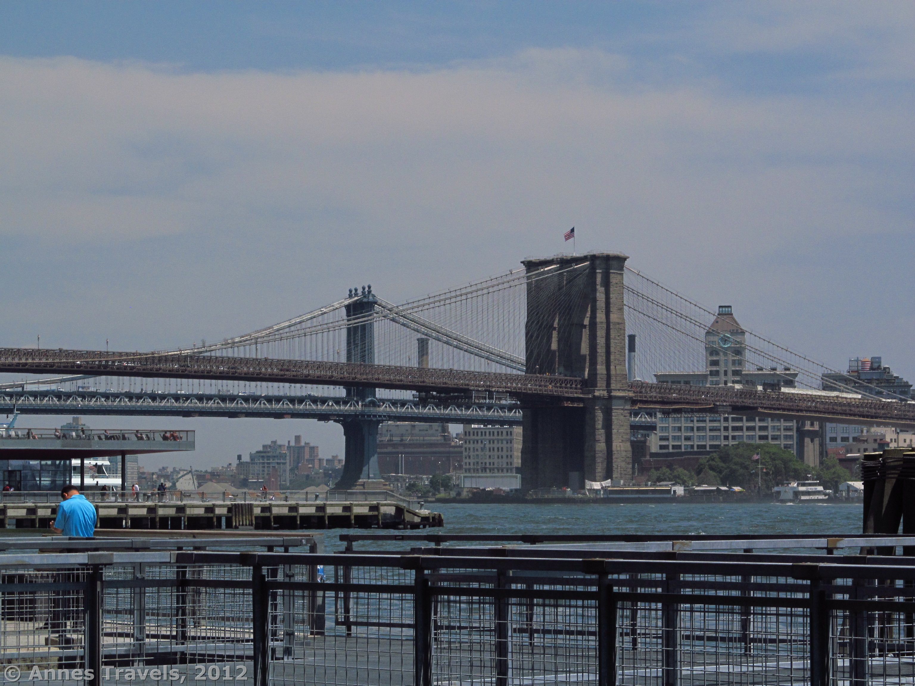 A little walk along the East River Esplanade from Castle Clinton
