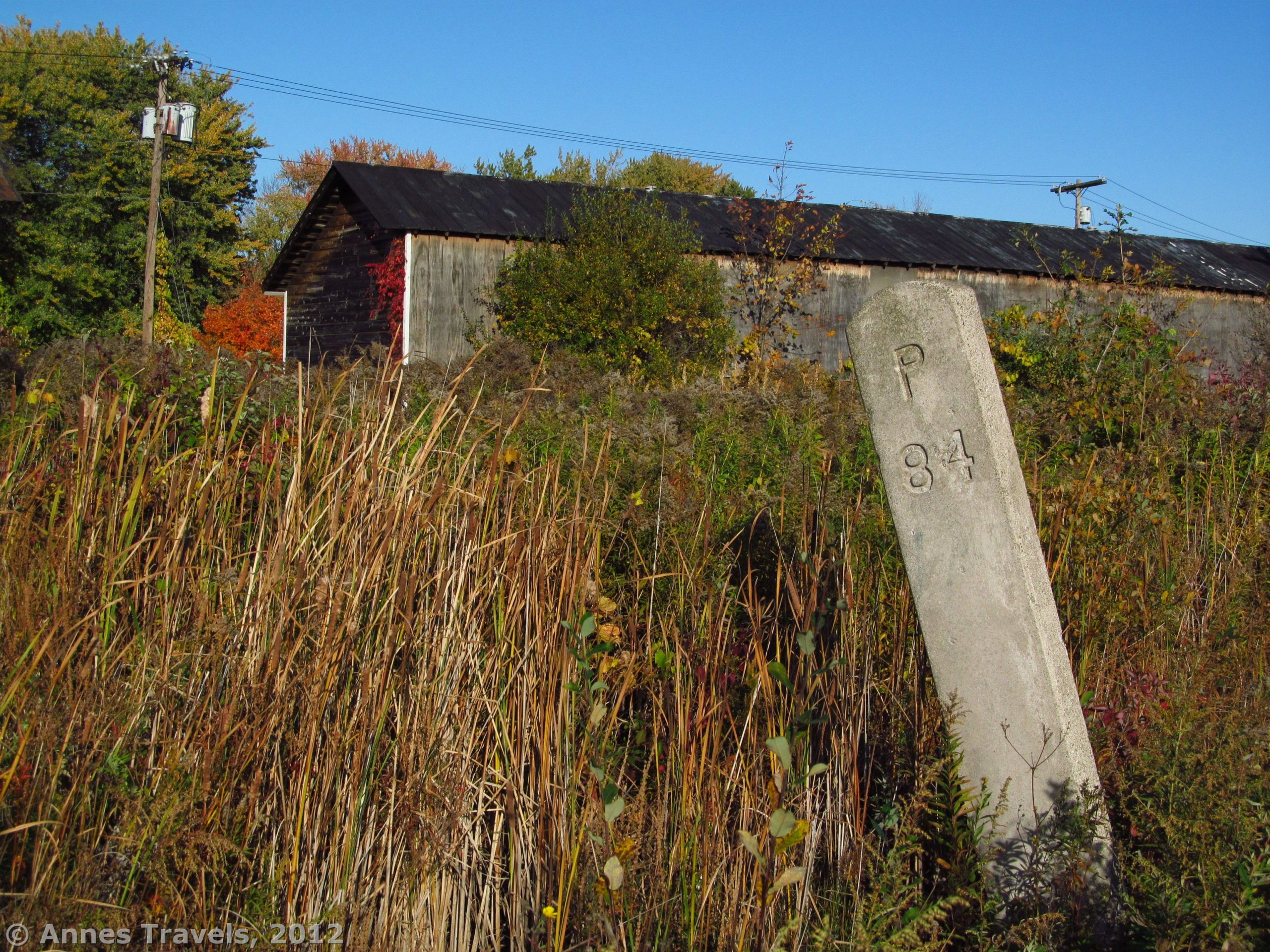 Hojack Trail Railroad Sign Near Webster