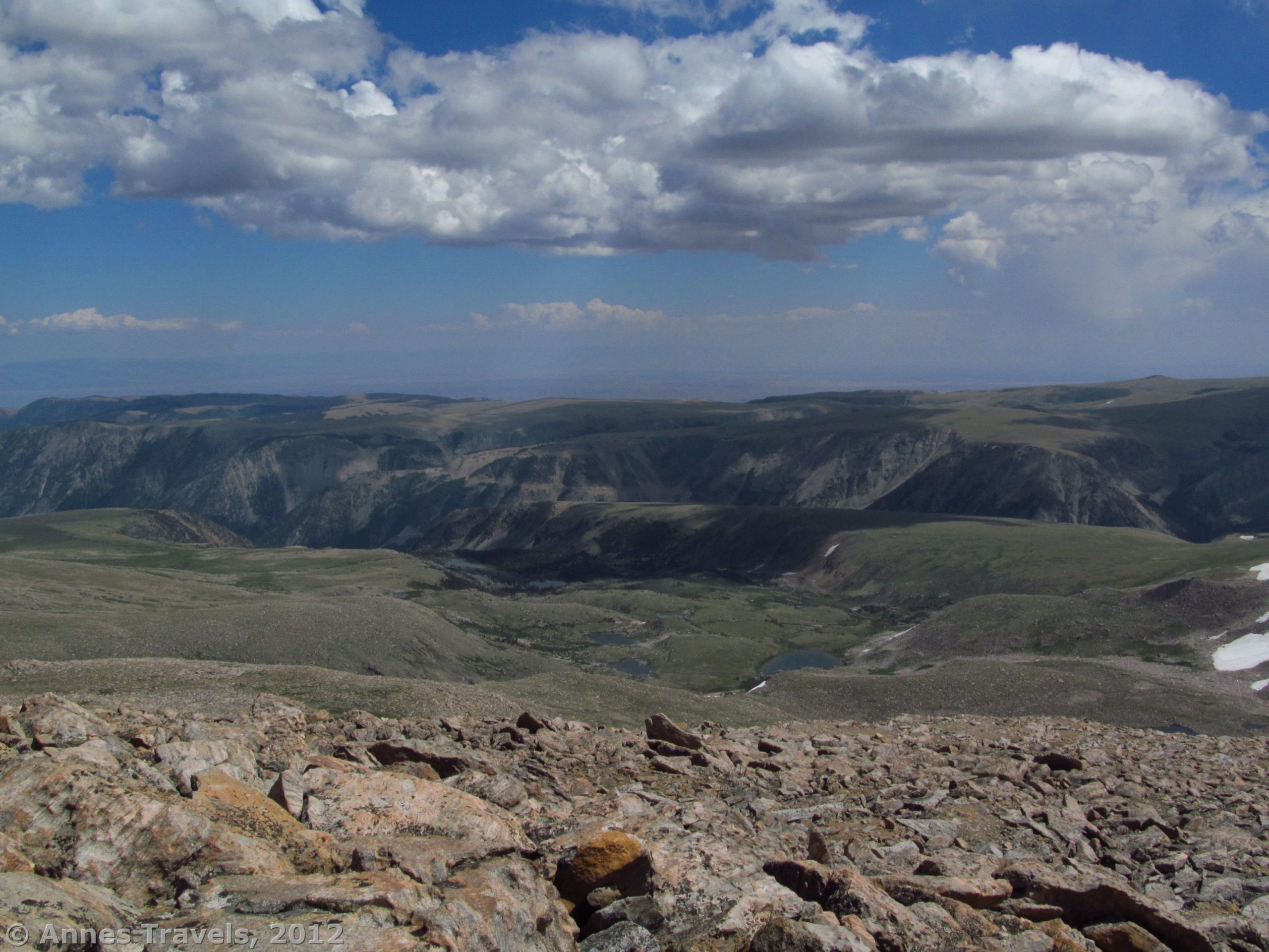 View from Mount Rearguard, Custer National Forest, Montana