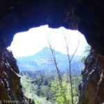 Mountains Framed by one of the Manitou Train Tunnels, Colorado