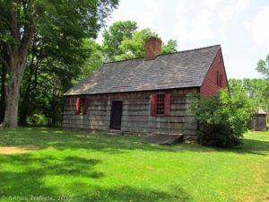 The Wick House in Jockey Hollow, Morristown National Historic Park, New Jersey