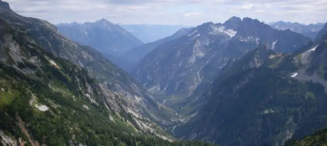 Some of the Best Views in the Cascades from Sahale Arm