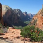 Zion Canyon from about 1/4 of the way up Angel's Landing, Zion National Park, Utah