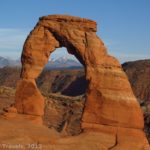 Delicate Arch about an Hour Before Sunset, Arches National Park, Utah