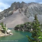 Lake Agnes as seen while circling the lake counter-clockwise, State Forest State Park, Colorado