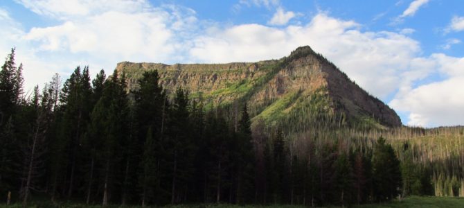 Amphitheatre Peak: Beautiful Flat Tops!