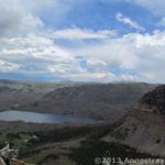 Trapper's Lake, as seen from near Flander Peak in the Flat Tops Wilderness Area, Routt National Forest, Colorado