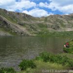 Hanging out at Linkins Lake, Hunter-Fryingpan Wilderness Area, White River National Forest, Colorado