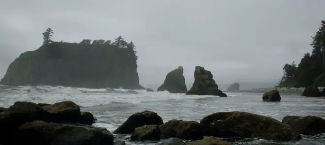 Sea Stacks, Sea Arches, & Wilderness on Ruby Beach