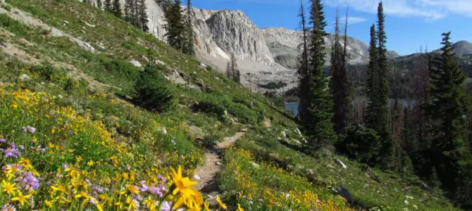 Serene Lakes, Wind-swept Cliffs: Medicine Bow Peak Loop