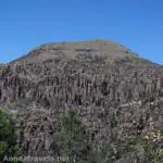 Sugar Loaf Mountain and Rock Spires while hiking the Sarah Deming Trail through Rhyolite Canyon, Chiricahua National Monument, Arizona