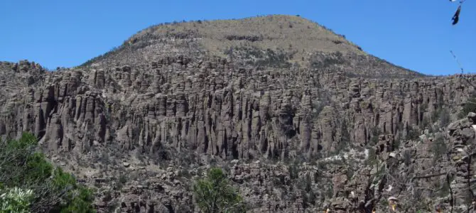 Views of Chiricahua Spires: Sarah Deming and Upper Rhyolite Trails