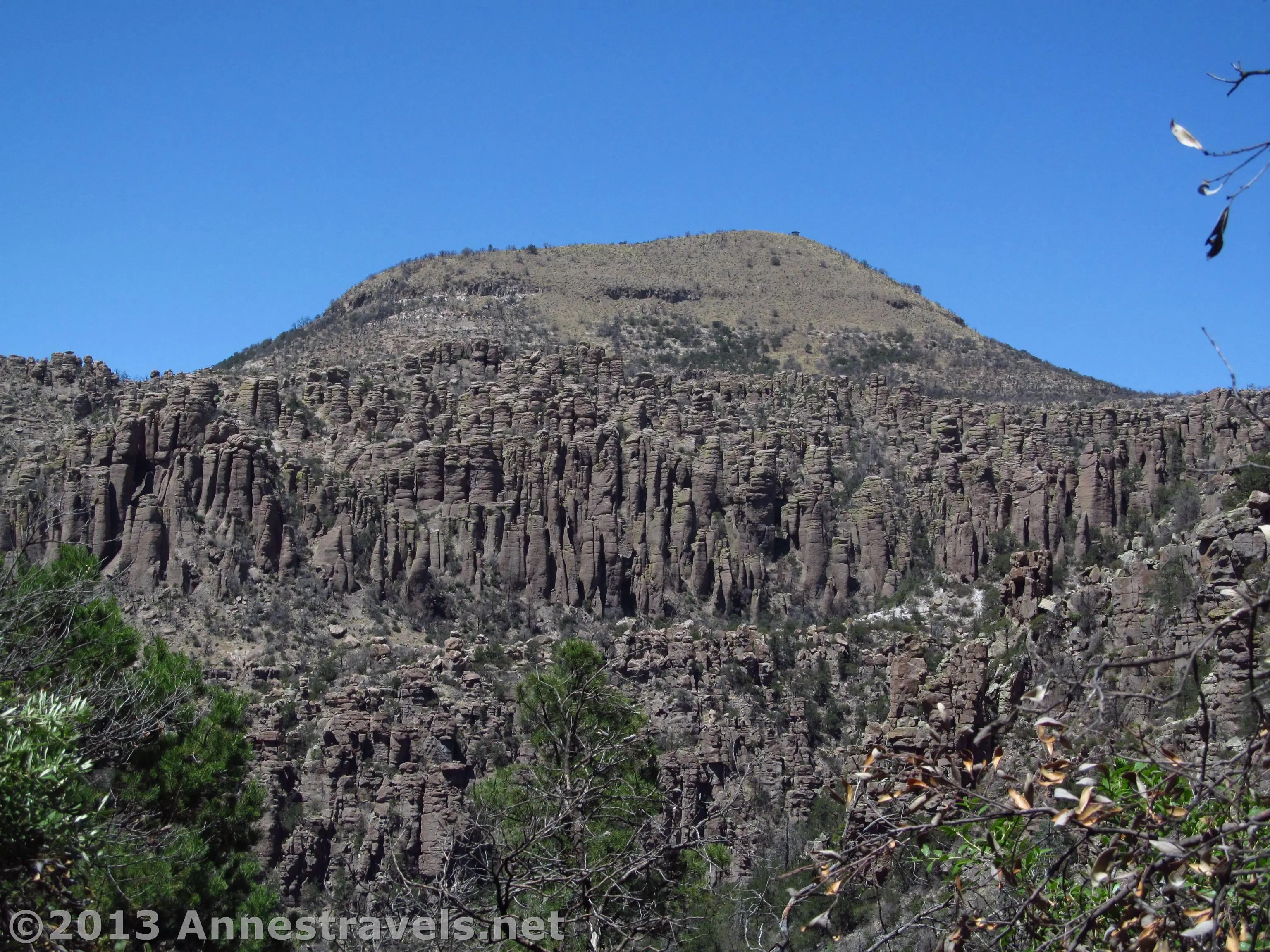 Views of Chiricahua Spires: Sarah Deming and Upper Rhyolite Trails