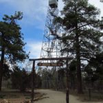 The "trail" to the Grandview Lookout Tower (Fire Tower), Kaibab National Forest near Grand Canyon National Park, Arizona