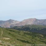 Hiking the Ute Trail West from the Alpine Visitor Center to Forest Canyon Pass, Rocky Mountain National Park, Colorado