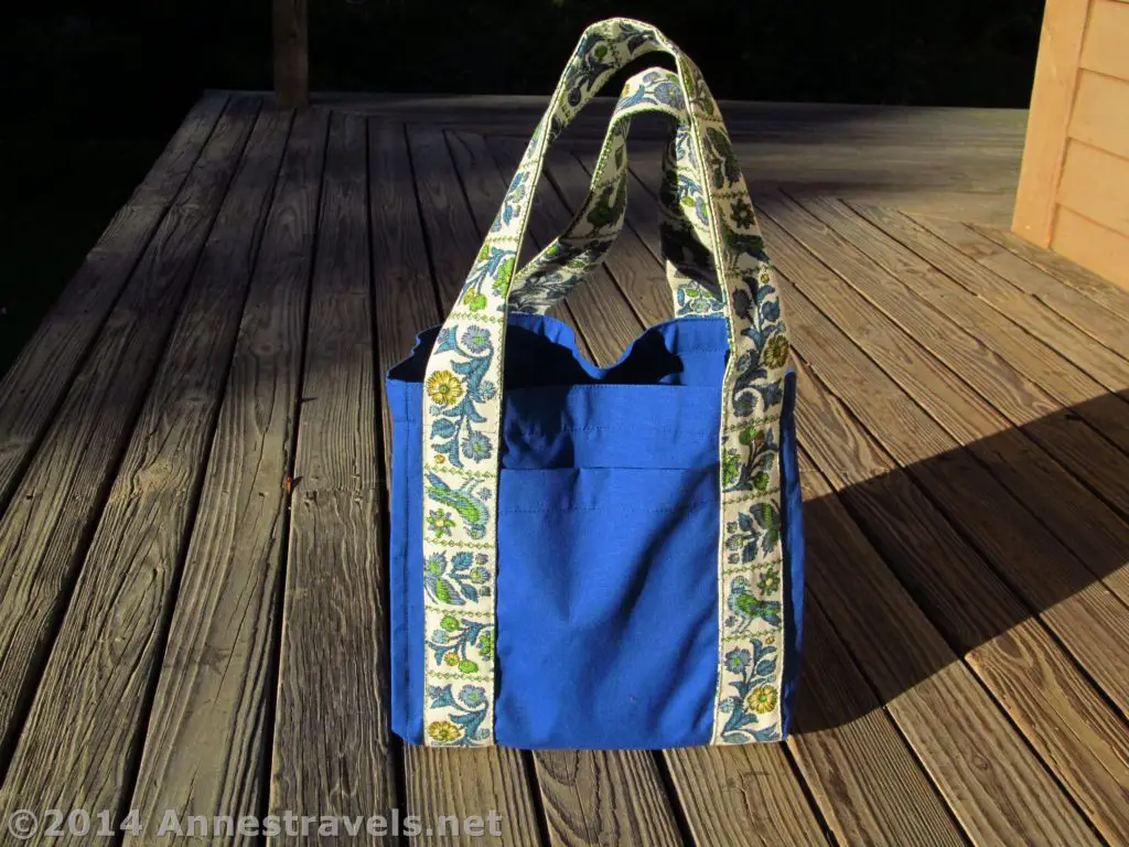 Water Bottle Tote Bag Anne