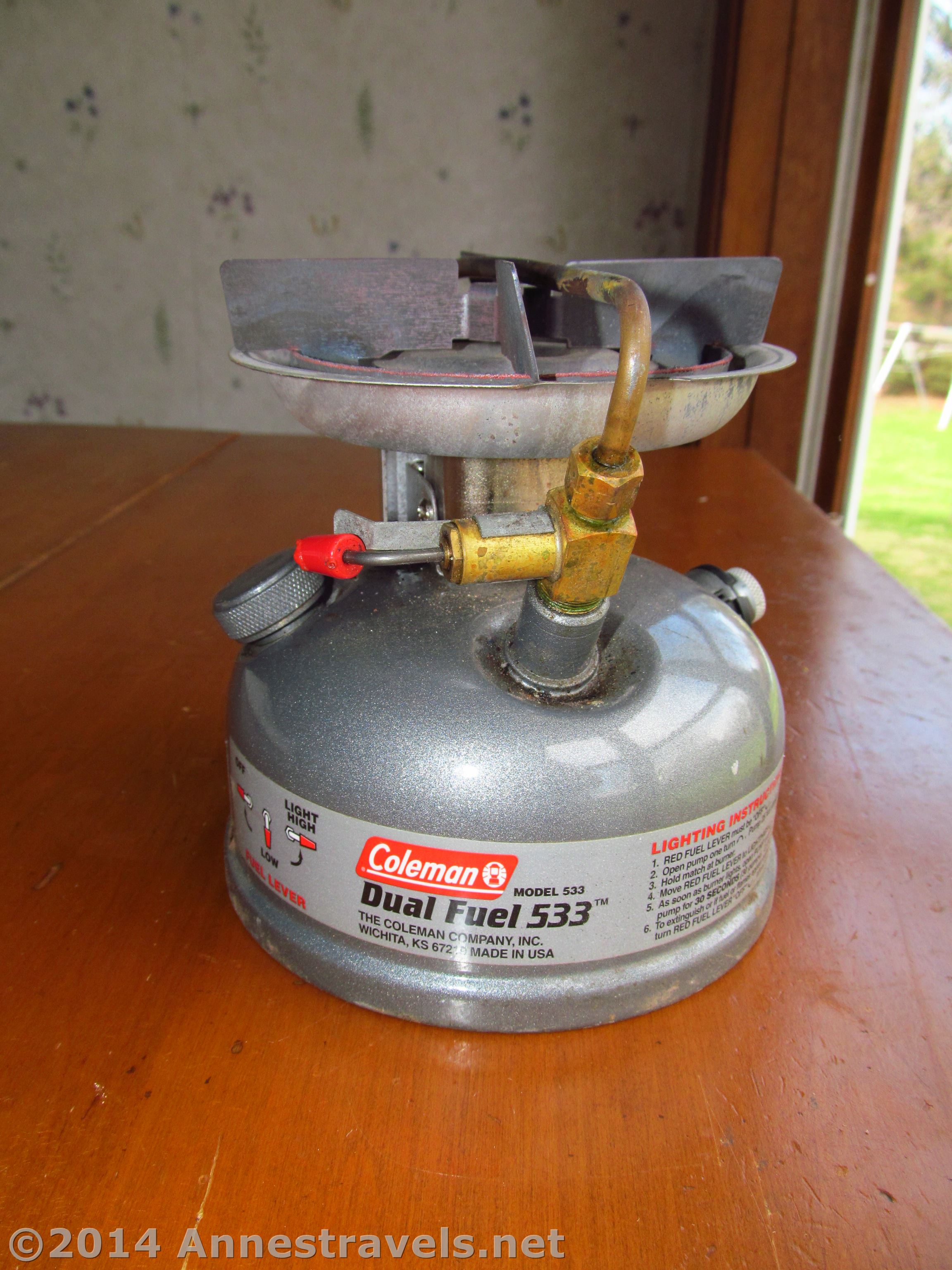 Camp Stove Oven Camping Stoves Coleman Sportster II Dual Fuel 1Burner